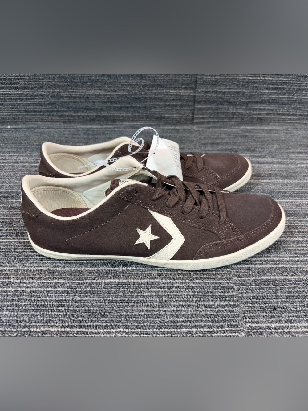 Converse Cons Star Player Plimsole Ox Brown Suede/White  Men’s 10.5 New